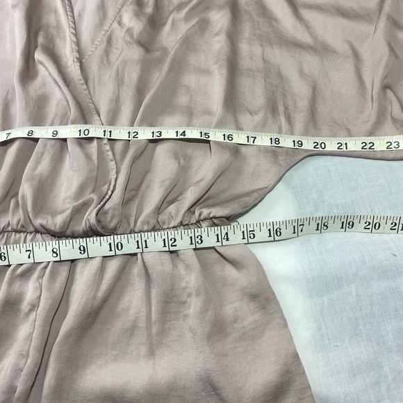 Lulu’s romper women’s size large mauve long sleeve - Picture 3 of 8